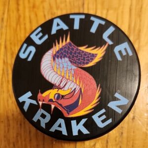 Seattle Kraken Lunar New Year Puck Dragon